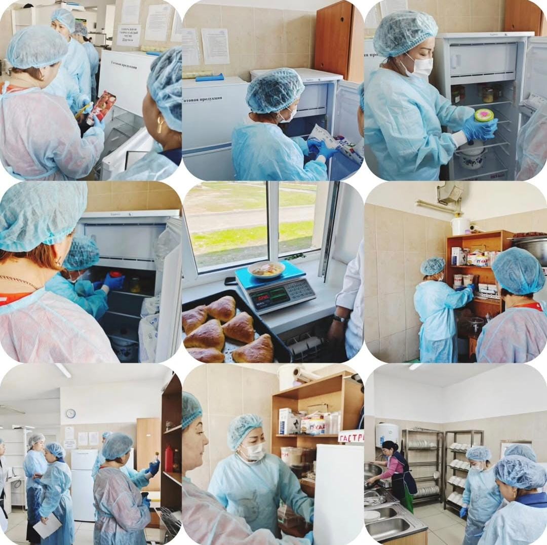 2025 жылдың 24 сәуір күні бракераж комиссиясы тамақтану сапасы